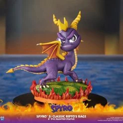 FIRST 4 FIGURES Spyro Classic Ripto's Rage Spyro 2 Statue Figure