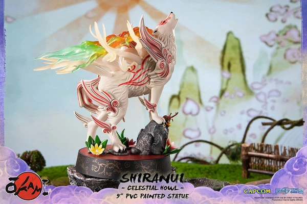 FIRST 4 FIGURES Shiranui Celestial Howl Ver Okami Figure - Image 4