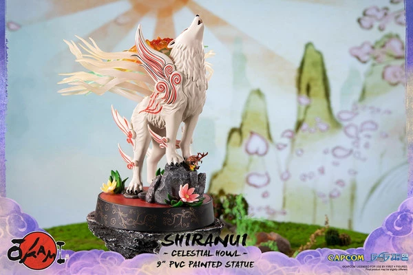 FIRST 4 FIGURES Shiranui Celestial Howl Ver Okami Figure - Image 5
