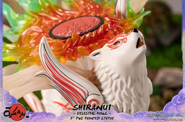 FIRST 4 FIGURES Shiranui Celestial Howl Ver Okami Figure - Image 10