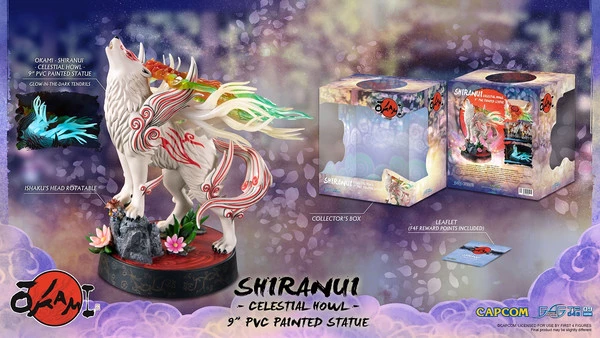 FIRST 4 FIGURES Shiranui Celestial Howl Ver Okami Figure