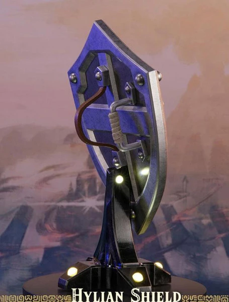 FIRST 4 FIGURES Hylian Shield The Legend Of Zelda Breath Of The Wild Collectors Edition Statue - Image 5