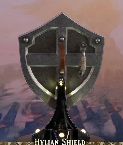 FIRST 4 FIGURES Hylian Shield The Legend Of Zelda Breath Of The Wild Collectors Edition Statue - Image 6