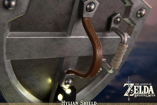 FIRST 4 FIGURES Hylian Shield The Legend Of Zelda Breath Of The Wild Collectors Edition Statue - Image 10