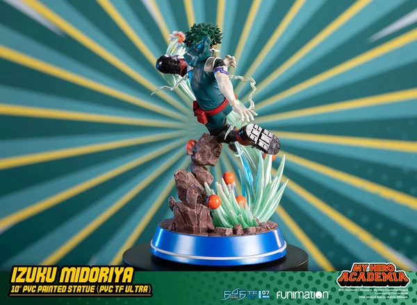 FIRST 4 FIGURES Izuku Midoriya My Hero Academia TF Ultra Standard Edition Statue Figure - Image 4