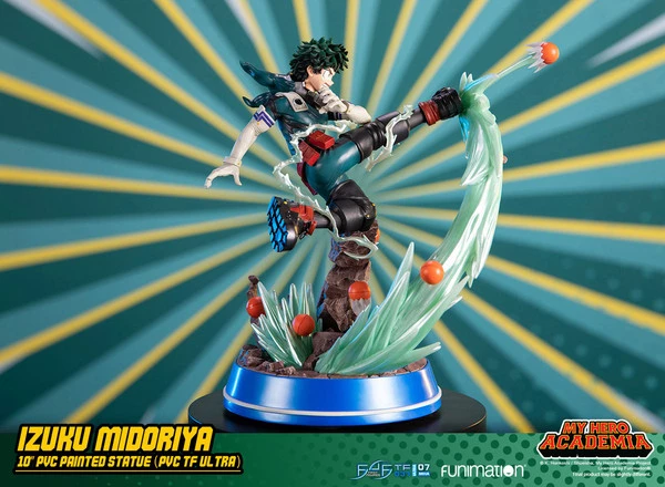 FIRST 4 FIGURES Izuku Midoriya My Hero Academia TF Ultra Standard Edition Statue Figure - Image 5