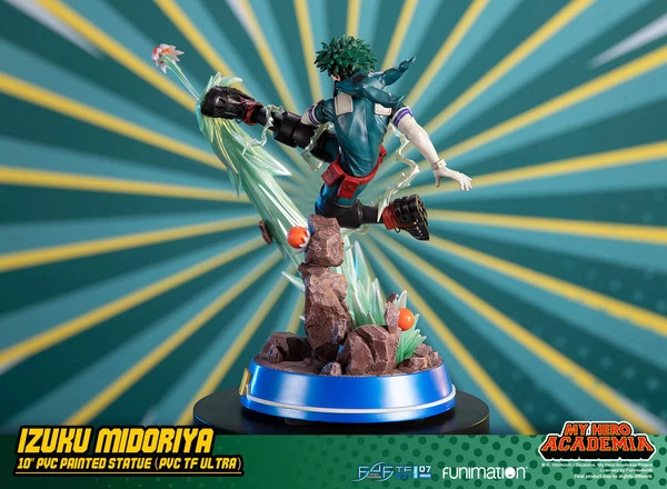 FIRST 4 FIGURES Izuku Midoriya My Hero Academia TF Ultra Standard Edition Statue Figure - Image 6