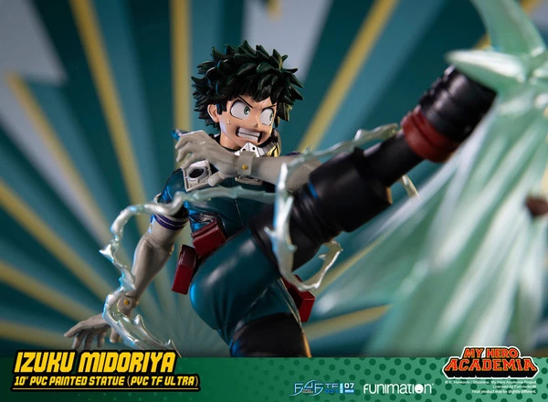 FIRST 4 FIGURES Izuku Midoriya My Hero Academia TF Ultra Standard Edition Statue Figure - Image 8