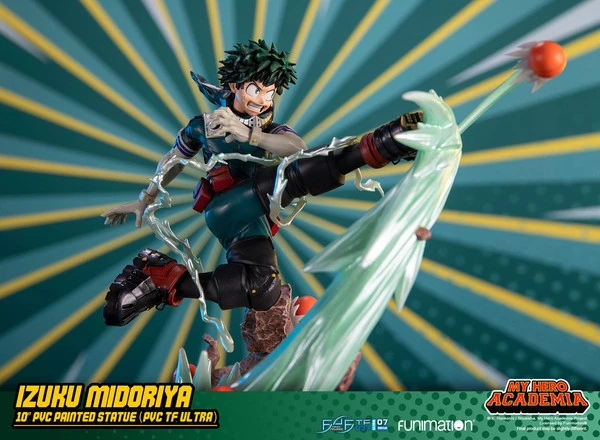 FIRST 4 FIGURES Izuku Midoriya My Hero Academia TF Ultra Standard Edition Statue Figure - Image 9