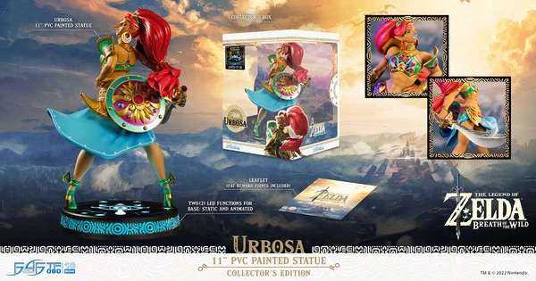FIRST 4 FIGURES Urbosa The Legend Of Zelda Breath Of The Wild Collector's Edition Figure - Image 2