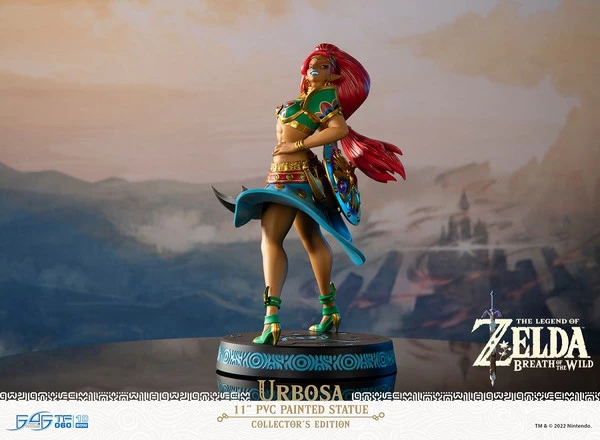 FIRST 4 FIGURES Urbosa The Legend Of Zelda Breath Of The Wild Collector's Edition Figure - Image 3