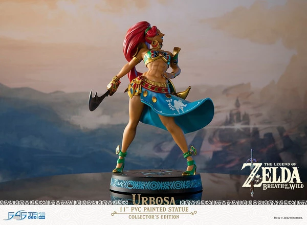 FIRST 4 FIGURES Urbosa The Legend Of Zelda Breath Of The Wild Collector's Edition Figure - Image 5