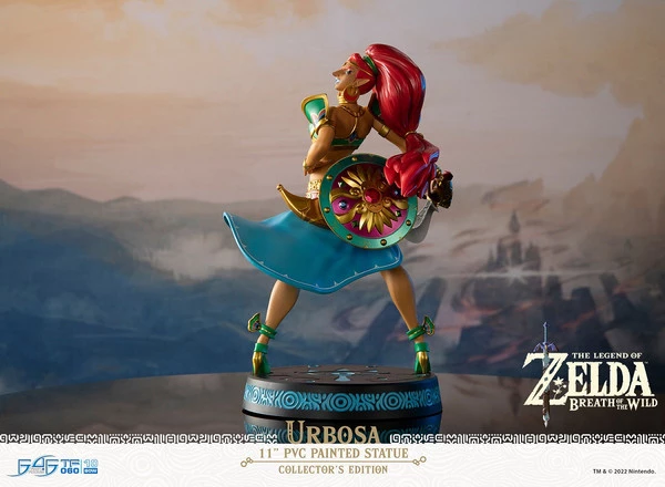 FIRST 4 FIGURES Urbosa The Legend Of Zelda Breath Of The Wild Collector's Edition Figure