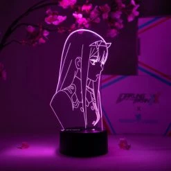 OTAKU LAMPS Zero Two Annoyed DARLING In The FRANXX Otaku Lamp
