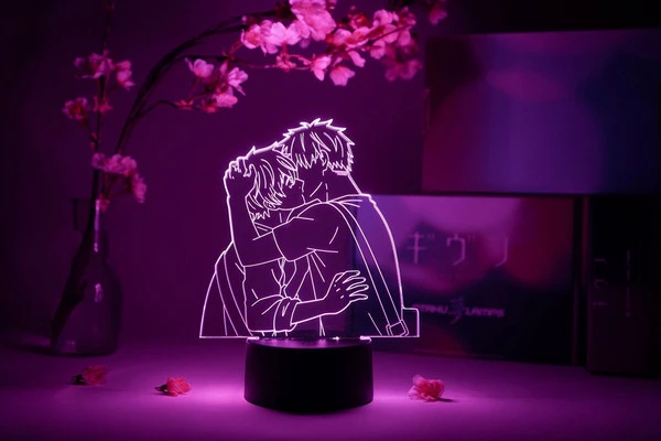 OTAKU LAMPS Mafuyu Sato And Ritsuka Uenoyama Kiss Given Otaku Lamp