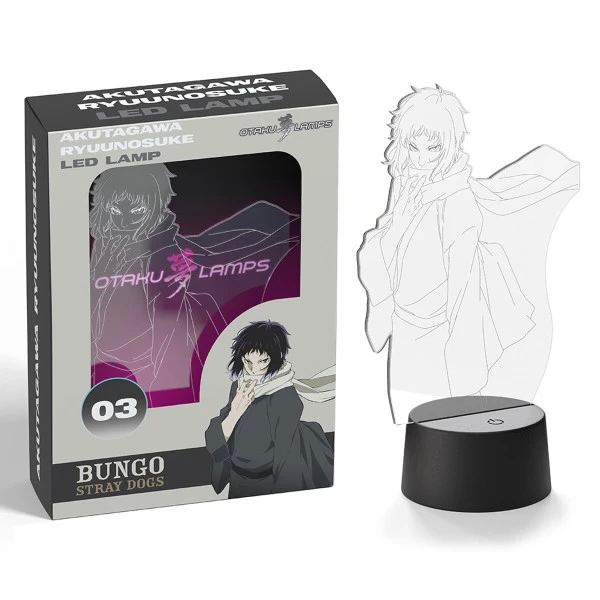 OTAKU LAMPS Ryunosuke Akutagawa Port Mafia Bungo Stray Dogs Otaku Lamp - Image 2