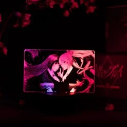 OTAKU LAMPS Yumeko Jabami And Mary Saotome Kakegurui Dual LED Otaku Lamp