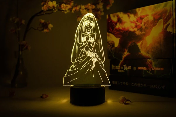 OTAKU LAMPS Historia Reiss Attack On Titan Otaku Lamp
