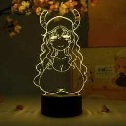 OTAKU LAMPS Lucoa Bust Miss Kobayashi's Dragon Maid Otaku Lamp