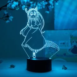 OTAKU LAMPS Tohru Kawaii Pose Miss Kobayashi's Dragon Maid Otaku Lamp