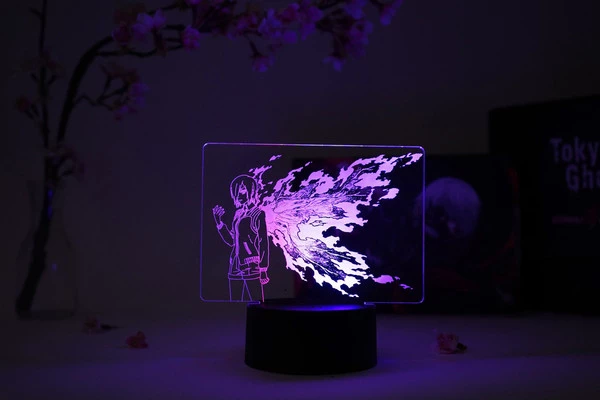 OTAKU LAMPS Touka Kirishima's Kagune Tokyo Ghoul Dual LED Otaku Lamp