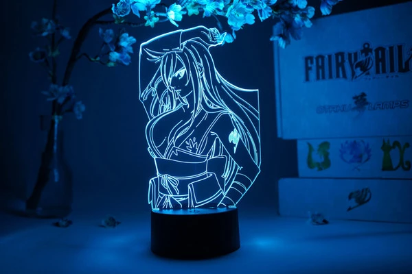 OTAKU LAMPS Erza Scarlet In A Kimono Fairy Tail Otaku Lamp