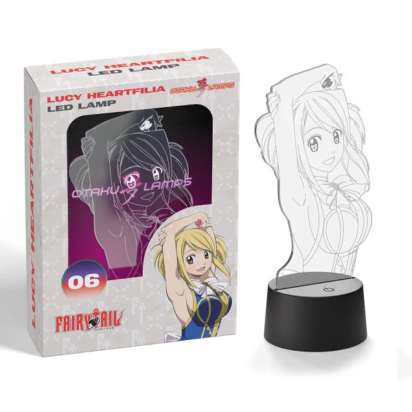 OTAKU LAMPS Lucy Heartfilia Smiling Fairy Tail Otaku Lamp - Image 2