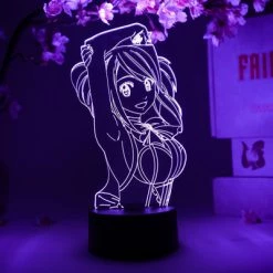 OTAKU LAMPS Lucy Heartfilia Smiling Fairy Tail Otaku Lamp