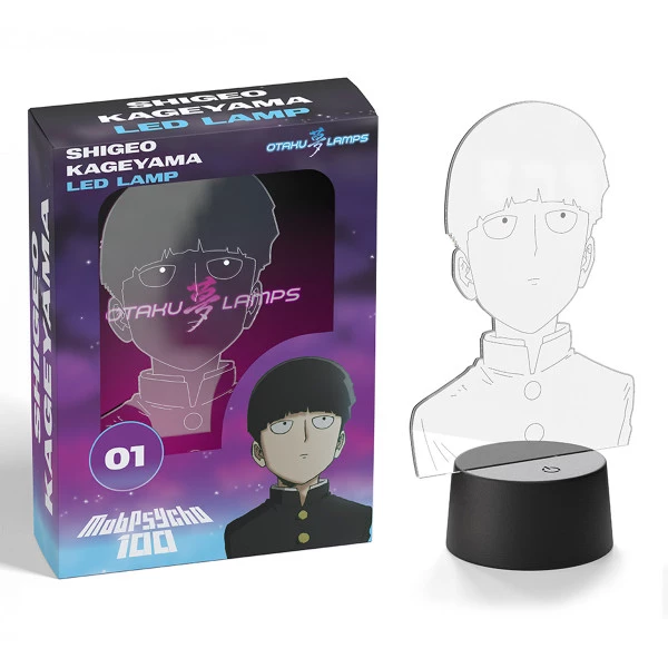 OTAKU LAMPS Shigeo Kageyama Bust Mob Psycho 100 Otaku Lamp - Image 2