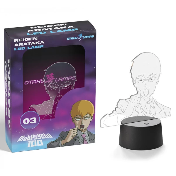 OTAKU LAMPS Reigen Arataka Mob Psycho 100 Otaku Lamp - Image 2