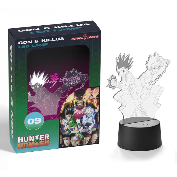 OTAKU LAMPS Gon Freecss And Killua Zoldyck Hunter X Hunter Otaku Lamp - Image 2