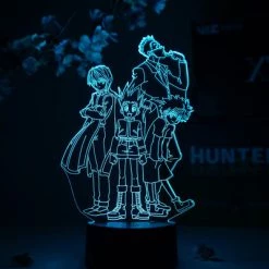OTAKU LAMPS Group Pose Hunter X Hunter Otaku Lamp