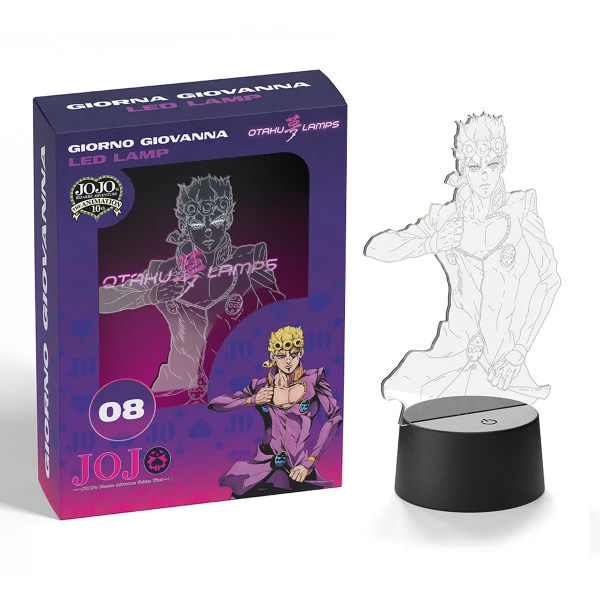 OTAKU LAMPS Giorno Giovanna JoJo's Bizarre Adventure Otaku Lamp - Image 2