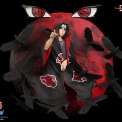 ESPADA Itachi Uchiha Tsukuyomi Ver Naruto Shippuden Breach Wall Art Line Figure