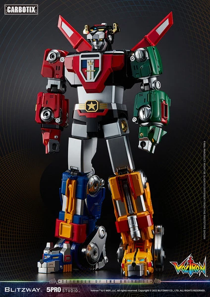 BLITZWAY Voltron 5Pro Studio CARBOTIX Series Voltron Figure - Image 3