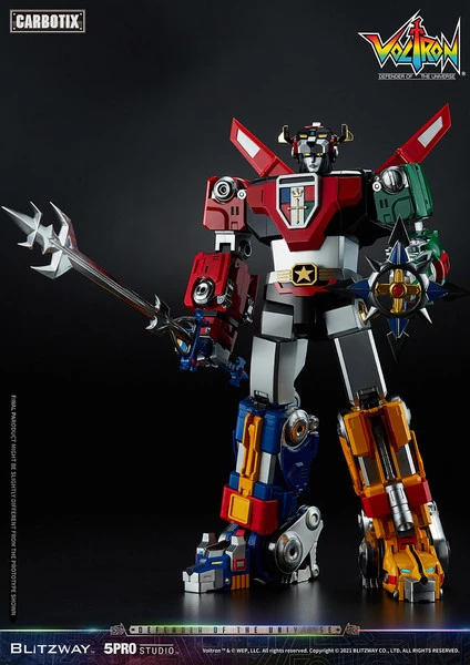 BLITZWAY Voltron 5Pro Studio CARBOTIX Series Voltron Figure - Image 8