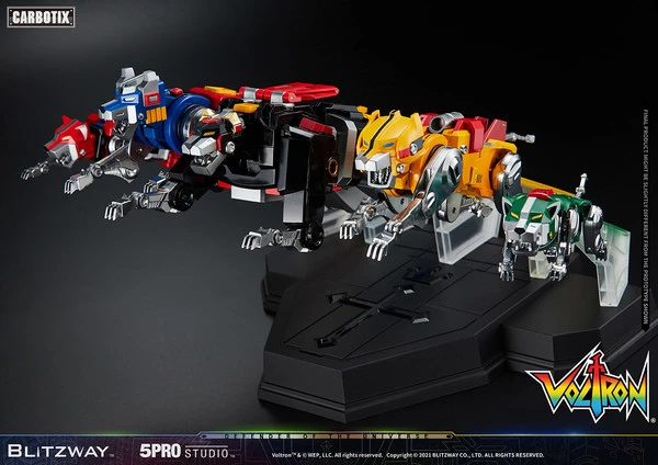 BLITZWAY Voltron 5Pro Studio CARBOTIX Series Voltron Figure - Image 13