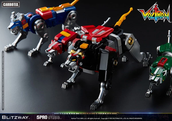 BLITZWAY Voltron 5Pro Studio CARBOTIX Series Voltron Figure - Image 19