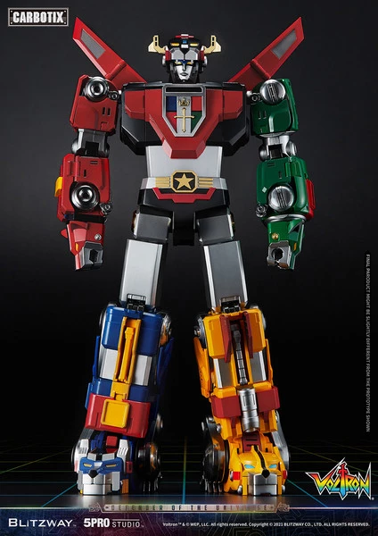 BLITZWAY Voltron 5Pro Studio CARBOTIX Series Voltron Figure